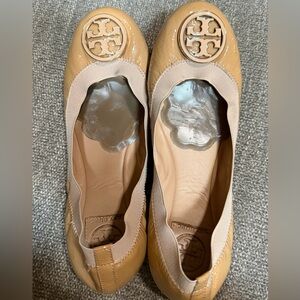 Tory Burch Tan Ballet Flats